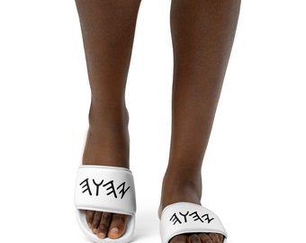 YHWH Damen Folien, YHWH Folien, YHWH Sandalen, Yah Folien, Yahweh Folien, Yahuah Folien, hebräische israelitische Folien, hebräische israelitische Kleidung