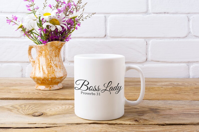 Boss Lady Proverbs 31 Digital Download, svg, png, dxf, eps, jpg, Girl Boss svg, Empowered Women, Hustle svg png, entrepreneur svg, Critcut image 3