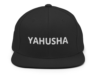 Sombrero Yahusha, Sombrero Yahusha Snap Back, Sombrero Yeshua, Sombrero Yahshua, Sombrero Yahawashi, Sombrero Yah, Sombrero YHWH, Sombrero Israelita Hebreo, Sombrero Hebreo Jesús,
