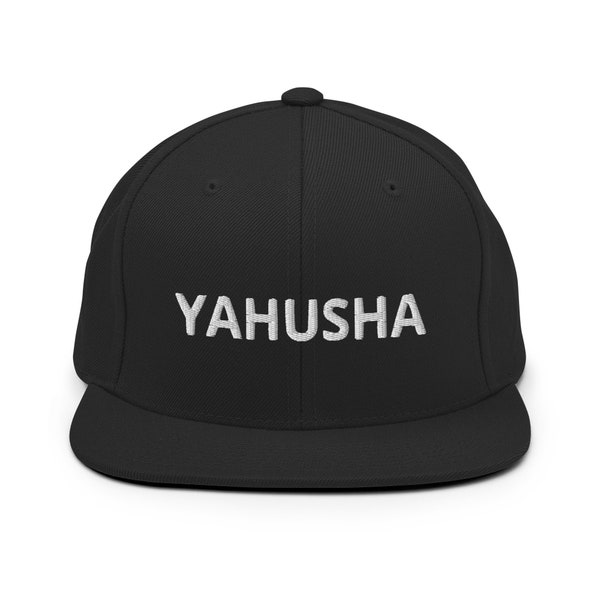 Yahusha Hat, Yahusha Snap Back Hat, Yeshua Hat, Yahshua Hat, Yahawashi Hat, Yah Hat, YHWH Hat, Hebrew Israelite Hat, Jesus Hebrew Hat,