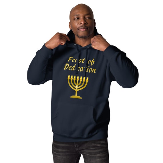 Feast Of Dedication Premium Hoodie, Feast Of Dedication Hoodie, Hanukkah Hoodie, Hanukah Hoodie, Hebrew Israelite Hoodie, Hanukah Sweater,