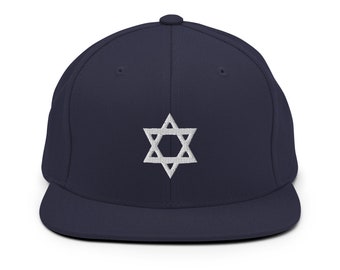 Davidstern Hut, Davidstern Hut, Snap Back Hut, Schild David Hut, hebräischer israelitischer Hut, YHWH Hut, Yah Hut, Yahweh Hut, Yah Ball Kappe,