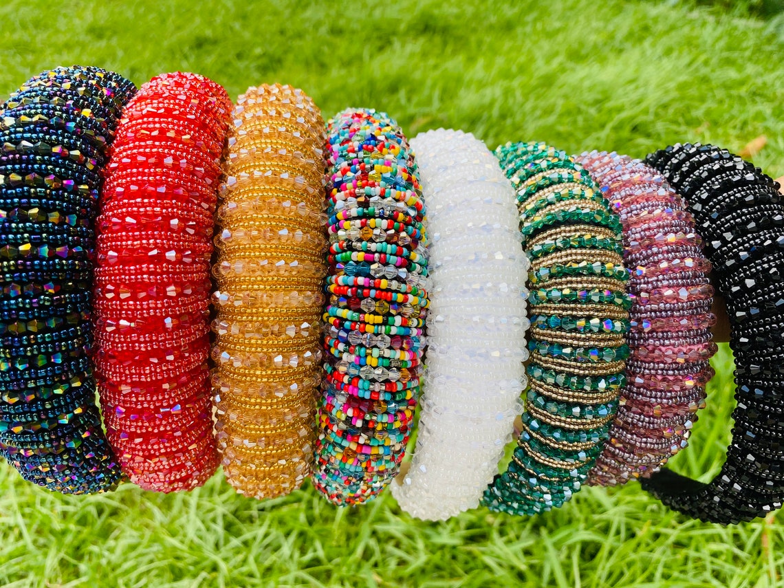 Fashion Luxury Rhinestone Headband Etsy