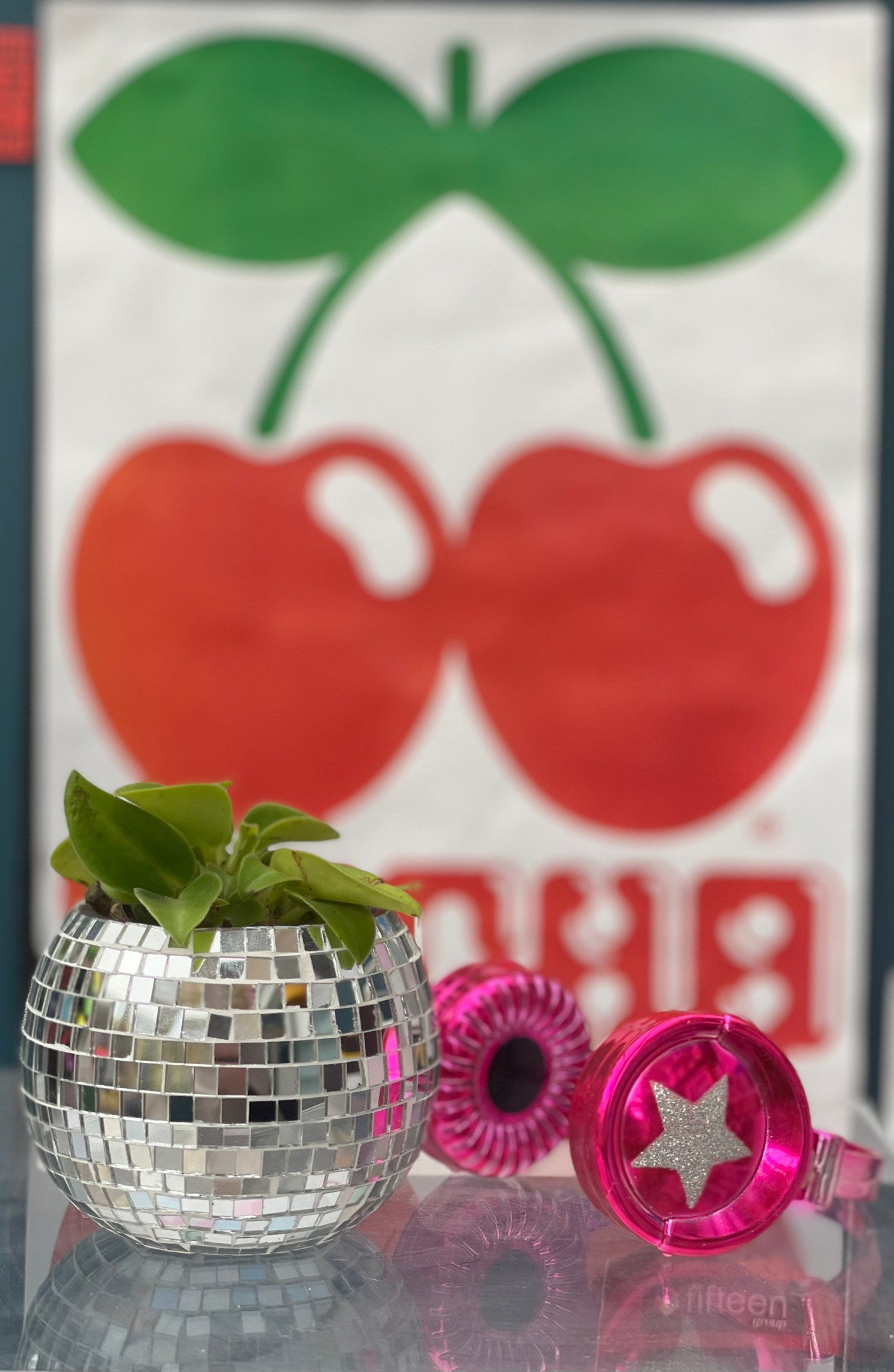 Disco ball planter or candle holder NEW Etsy