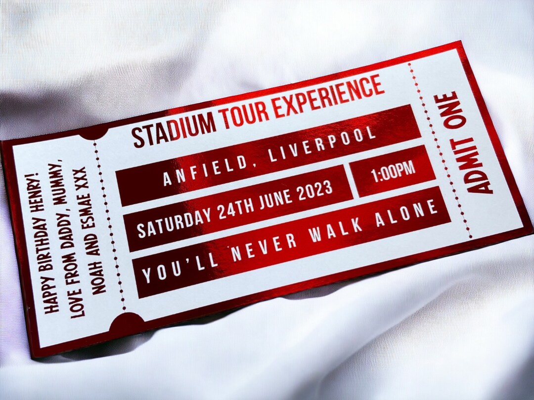 Football Game Ticket Gift, Football Game Tickets, Football Game Ticket
