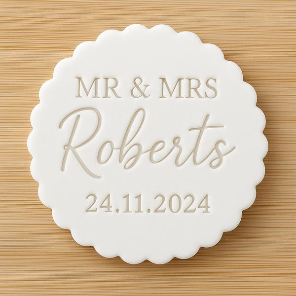 Sellos para galletas de boda, grabador de galletas de boda, galletas de boda, cortador de sellos personalizado para galletas de boda, sello para galletas, sello para galletas de M&S