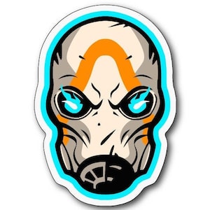 Borderlands Psycho Vector Decal, Psycho Design, Borderlands, Mask, Vault Psycho, Krieg Mask