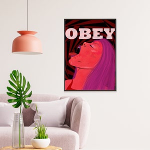 Abstract Erotic Nude Art, Naked Poster, Sexy Body Nude Woman, Adult Art