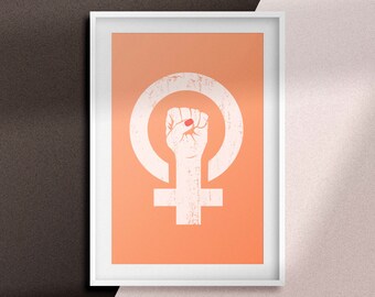 Feminist Digital Art, Modern Digital Download, Feminist Wall Art, Digital Download, Instant Download