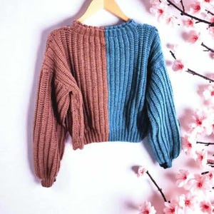 Pull vaporeux tuto crochet en français