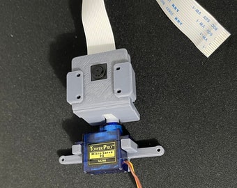 Pi Camera Servo Mount - 3d Printable STL File