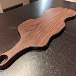 Custom Charcuterie Board – Handmade Walnut, Cherry, or Maple | Shaped Cheese Board | Serving Tray | Made to Order