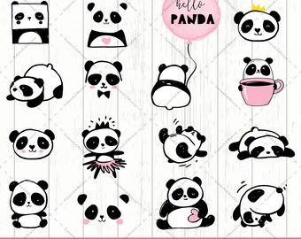 Download Panda Monogram Svg Etsy