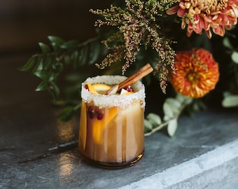 Citrus Infused Cocktail Rim Sugar or Salt: Margarita Bar Cart Gift