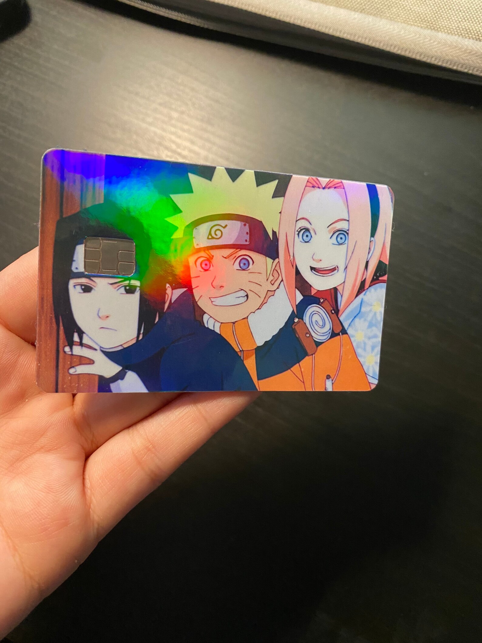 Naruto Sticker credit card skin Etsy