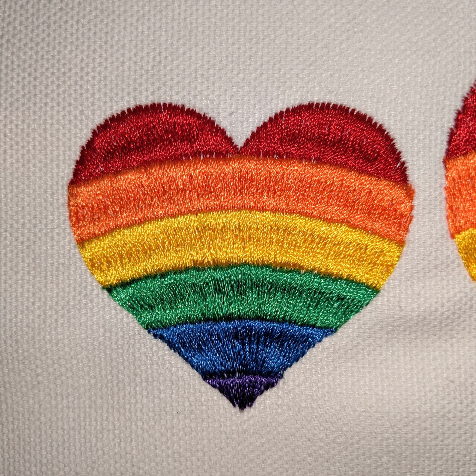 Rainbow heart embroidery design files lgbt gay pride heart  etsy Rainbow heart embroidery design files lgbt gay pride heart  etsy