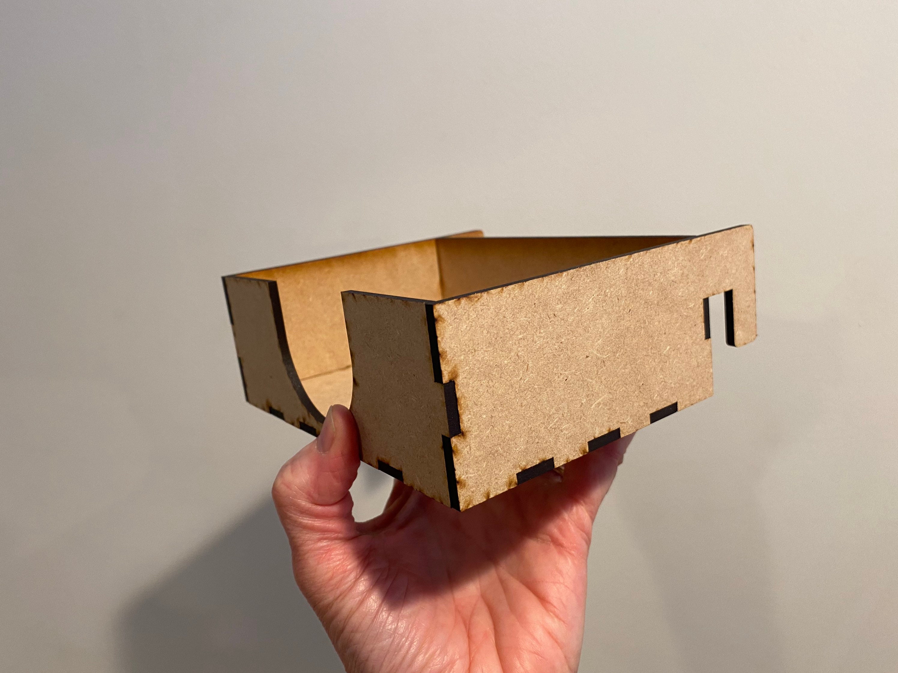 Gridwall Boxes Bins Design File for Laser Cutting 1/8 Etsy