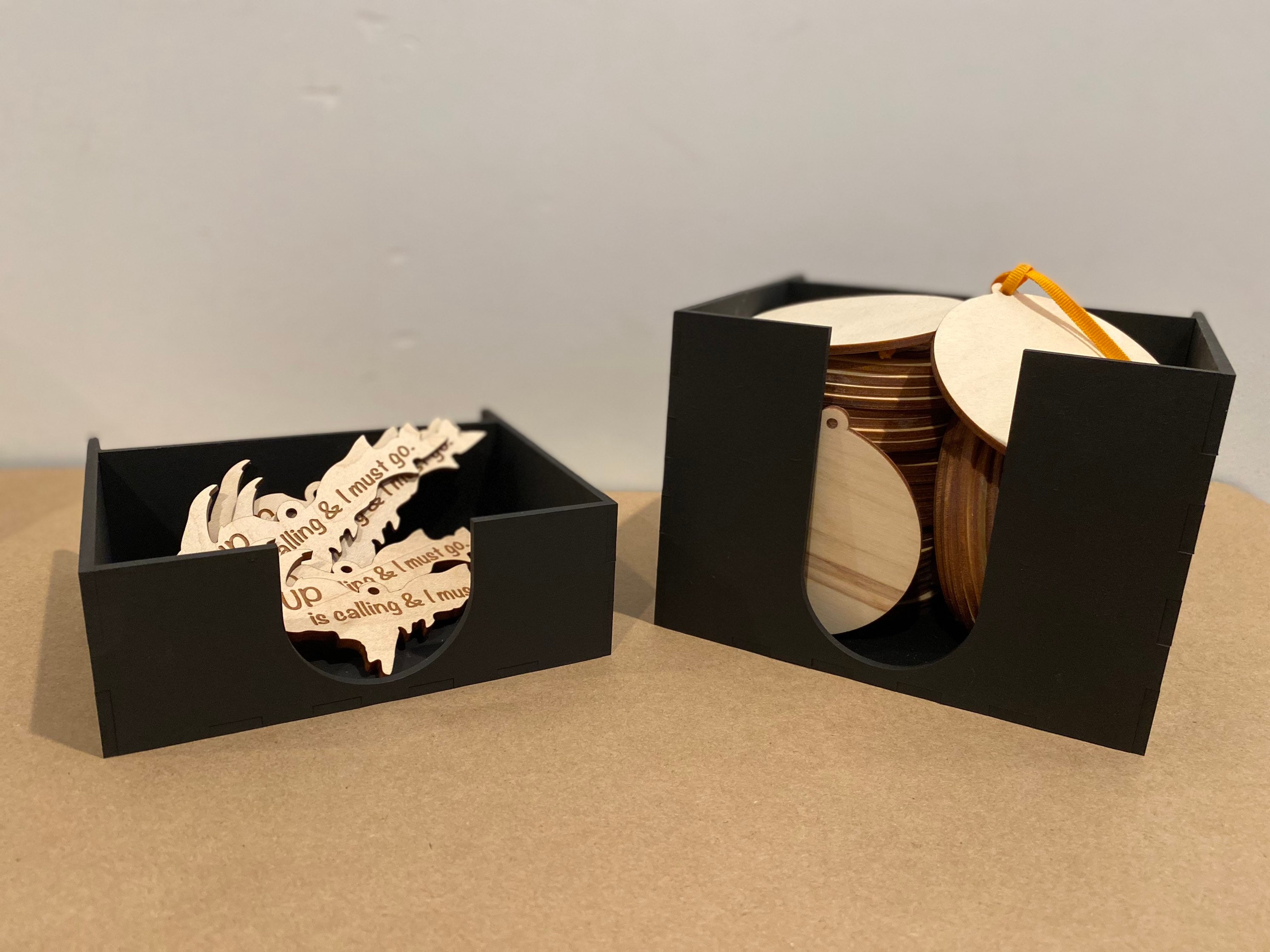 Gridwall Boxes Bins Design File for Laser Cutting 1/8 Etsy