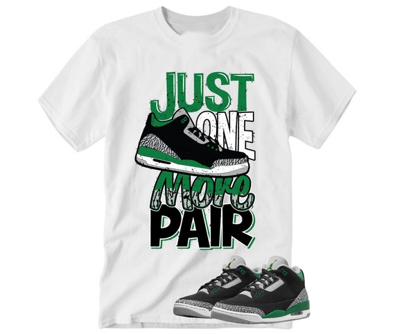 jordan 3 pine green shirts