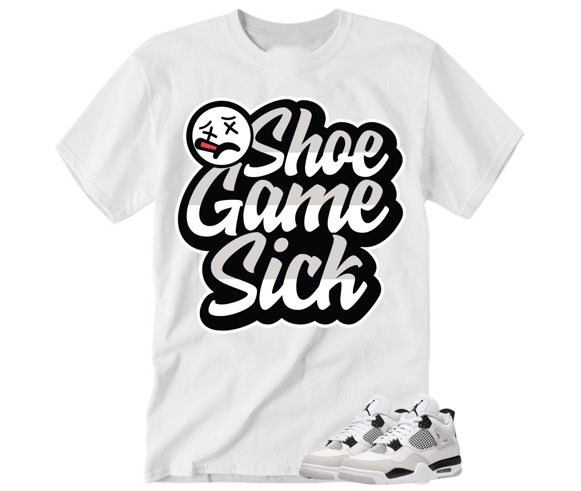 Jordan 4 Military Black Shirt, Shirt to Match Military black 4s