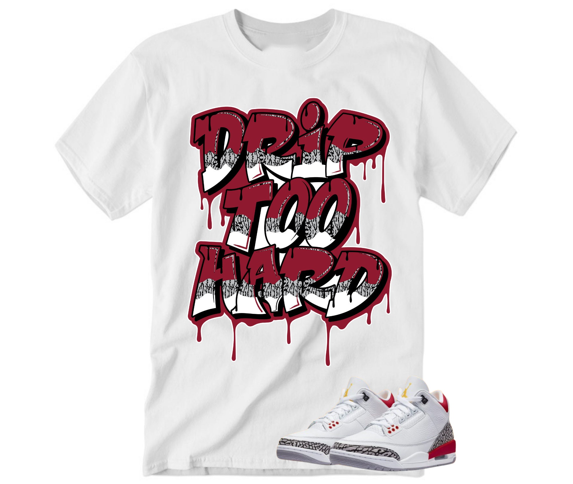 Red 3s shirt Clearance