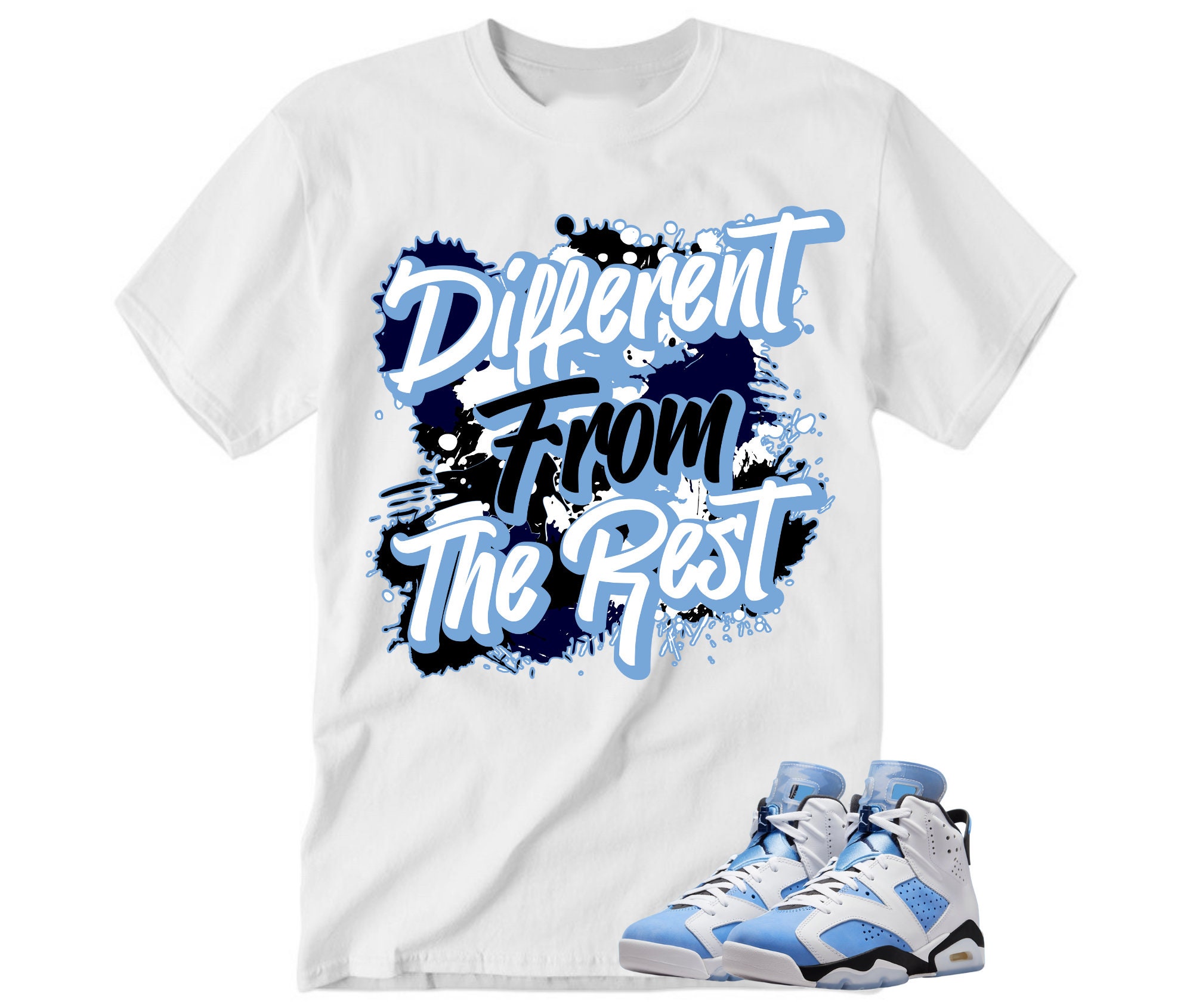 University Blue 6 Shirt Unc 6s Shirt 
