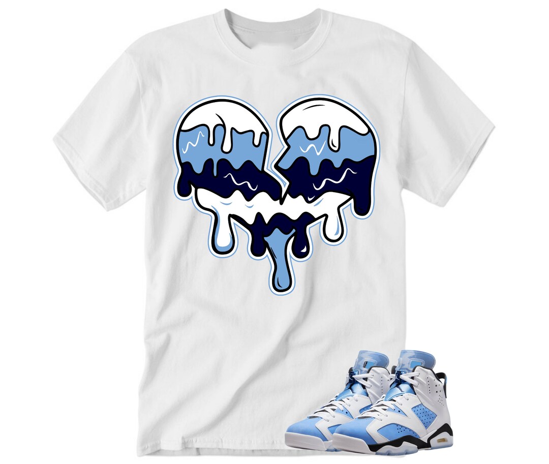 diffused blue 6s shirt