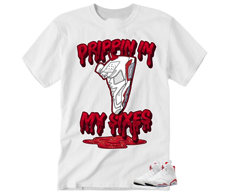 Red Oreo 6s Red Oreo 6 Shirt Red Oreo Jordan 6s Shirt to - Etsy