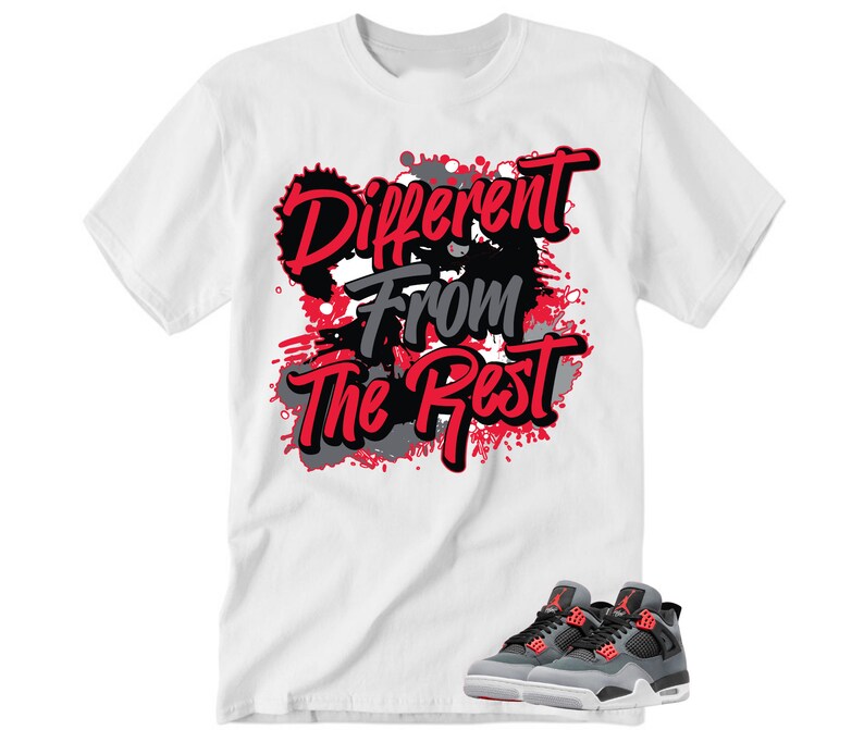 Infrared 4s Shirt Shirt to Match Infrared Jordan 4 Jordan 4 - Etsy