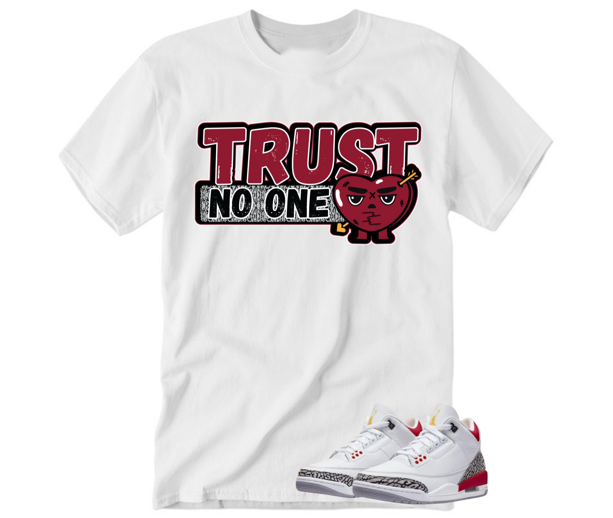 Cardinal Red 3s Shirt to Match Cardinal 