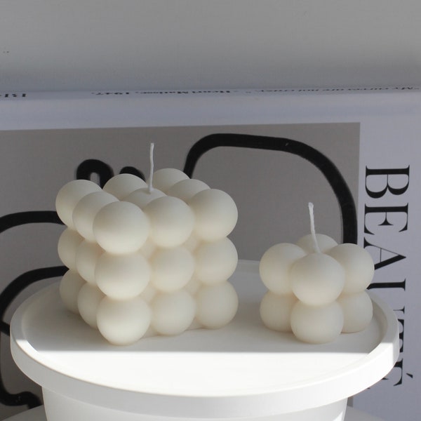 Bubble Candle l  Kerze Pastellfarben l Kerzen Luftblase l Home Decor l Scandi Pastel l Ästhetische Dekoration l Deko