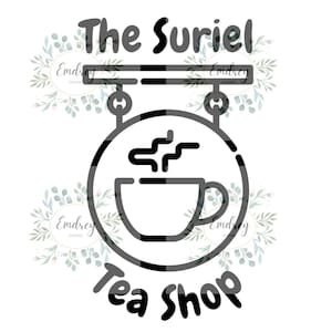 SVG PNG JPG Files - The Suriel Tea Shop - A Court of Thorns and Roses
