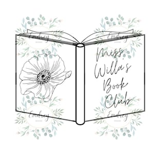 SVG PNG Files - Miss Willa&#39;s Book Club - FBAA - From Blood and Ash