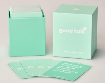 Good Talk Conversation Cards | Friends Edition | Conversation Cards for Friends and Groups