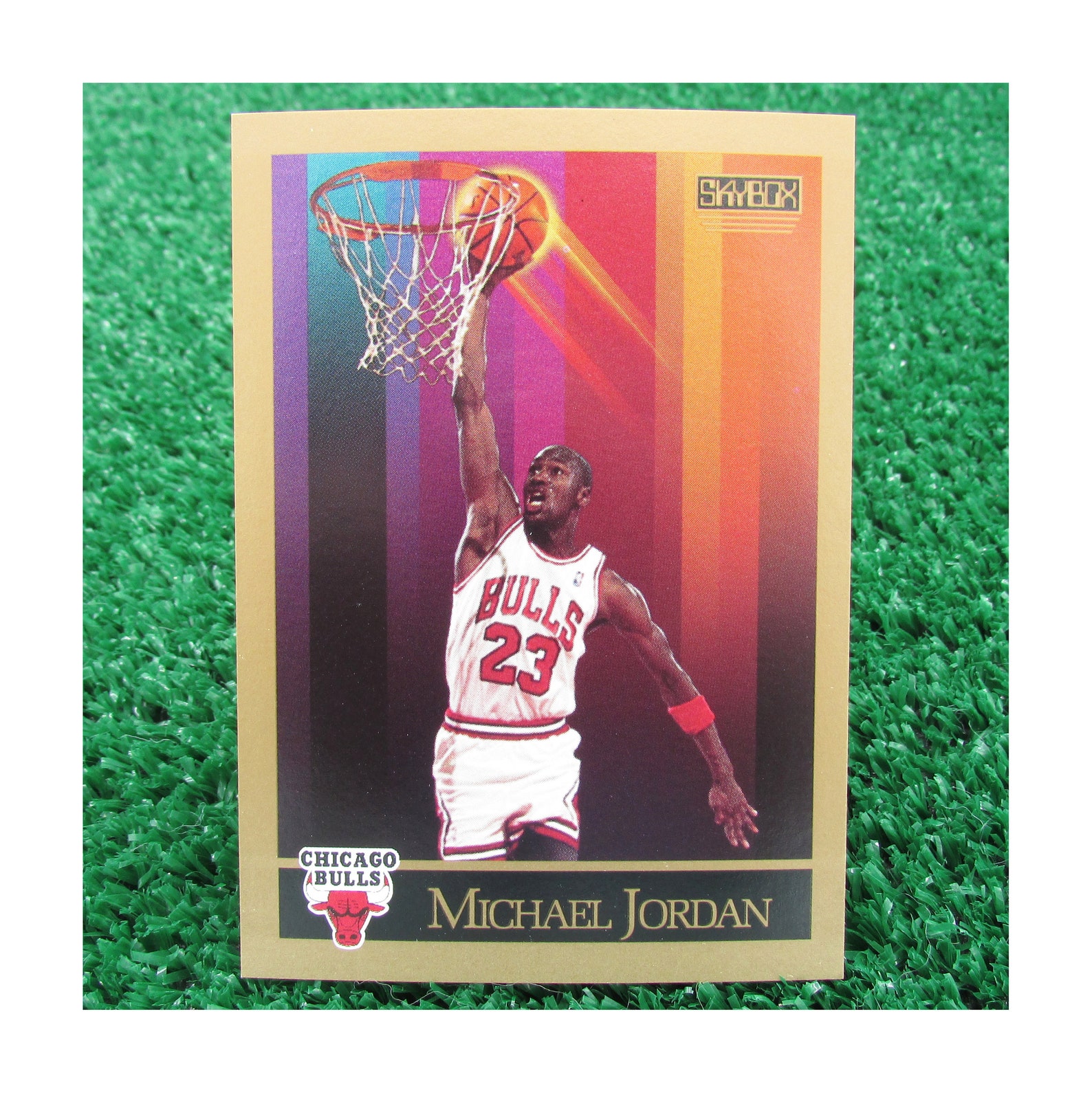 1990 SkyBox NBA Michael Jordan 41 Basketball Card MINT Etsy