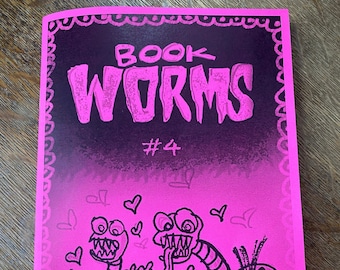 Book Worms. Horror Zine Issue 4