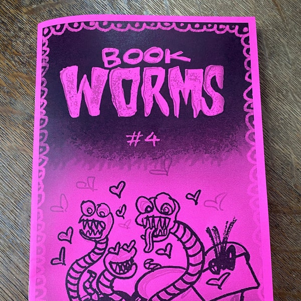 Buch Worms. Horror Zine Ausgabe 4