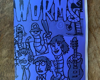 Book Worms. Horror Zine Issue 5