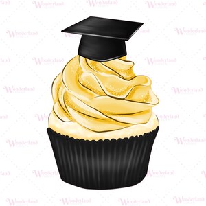 Grad Cupcake Cookie Cutter with IMAGE