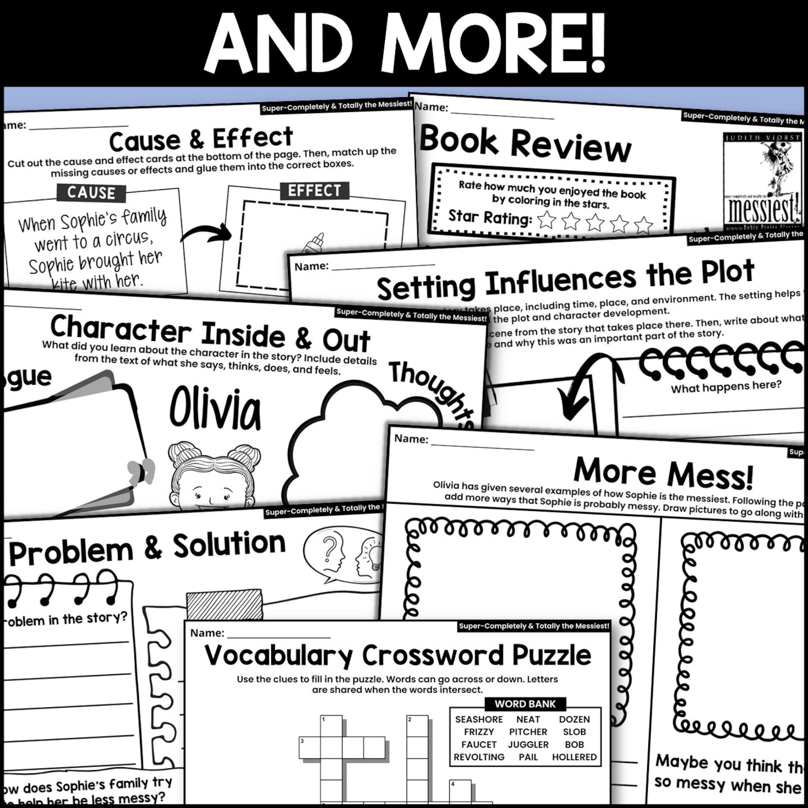 Super-completely and Totally the Messiest Interactive Read-aloud ...
