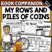 My Rows and Piles of Coins Interactive Read-aloud Activities and Book ...