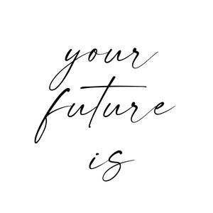 3 Pieces Wall Art Printable Quote For Home and Office Decor, Your Future Is The Action That You Start Now Black and White Collage Canvas set