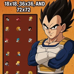 20 Saiyan Badges