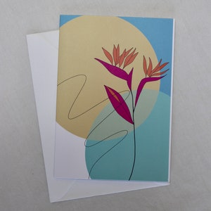 Greeting Card: Birds of Paradise