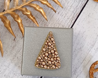 Broche sapin de Noël