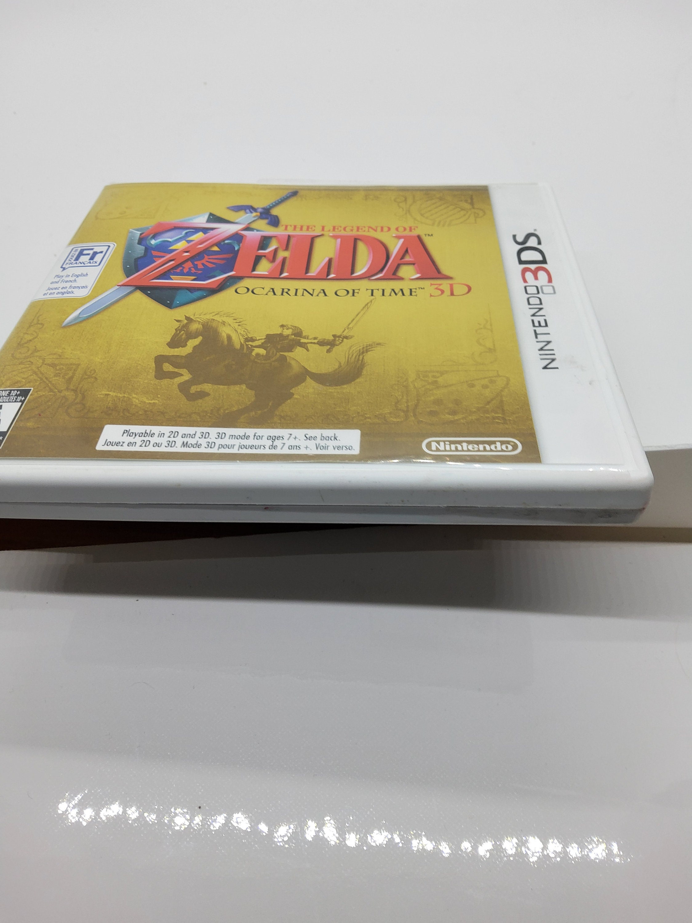 The Legend of Zelda Ocarina of Time 3DS Game Nintendo Etsy