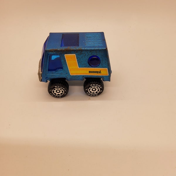 Buddy L corp blue bubble van