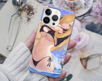 Japanese Anime Phone Case Cute Anime iPhone 14 cover fit for 14 Pro Max, 13, 12, 11, XR, 8, 7 & Samsung S21, A50, A51, A53, Huawei P20, P30