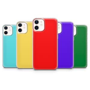 RGB Colorful Phone Case Minimalist Cover fit for iPhone 14 Pro, 13, 12, 11, XR, 8+, 7 & Samsung S21, A50, A51, A53, Huawei P20, P30 Lite