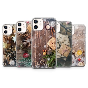 Christmas Phone Case Xmas mood Cover iPhone 14 pro case iphone 13 case, 12, 11, XR, 8+, 7 & Samsung S21, A50, A51, A53, Huawei P20, P30 Lite